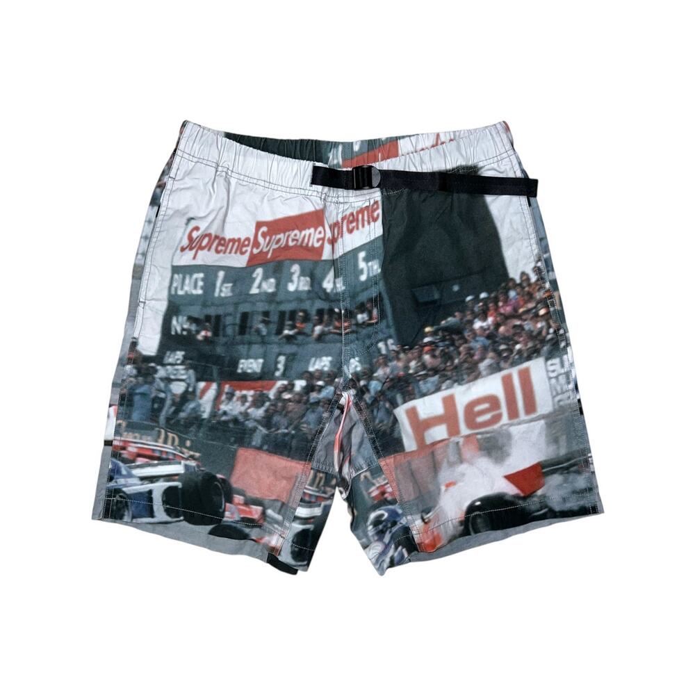 Supreme SS19 Grand Prix Belted Shorts